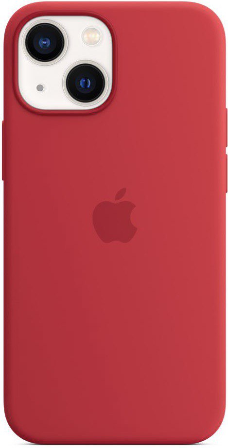 Чехол Silicone Case magsafe качество Lux для iPhone 13 красный